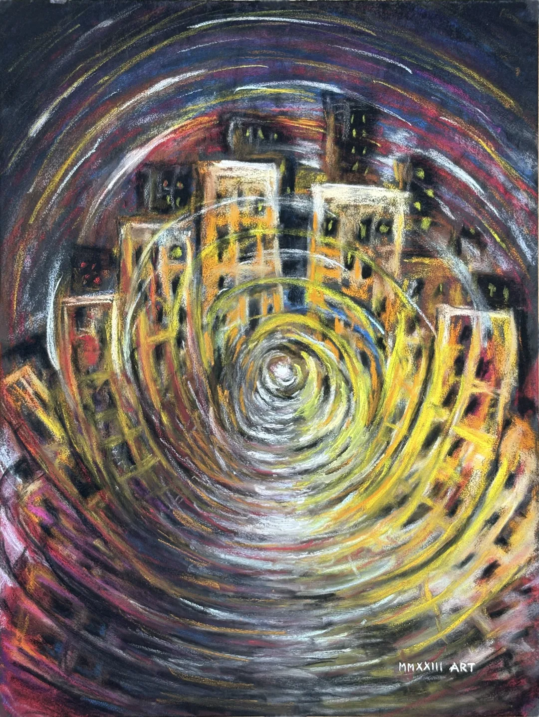 Urban Singularity, drawing by MMXXIII.ART